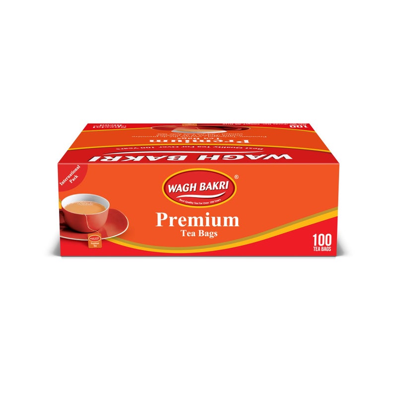 Wagh Bakri Premium Tea Bags, 100 Tea Bags of Special International Blend, 200grams - Image 5